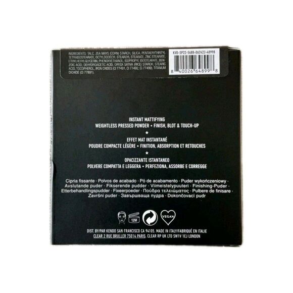 KVD LIGHT-MEDIUM 30 Lock-It Mattifying Finishing Powder Full Size 0.28oz NIB - Picture 2 of 4